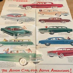 1953 Dodge Sales Brochure - Poster